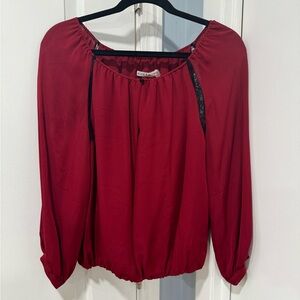 Alice and Olivia silk top